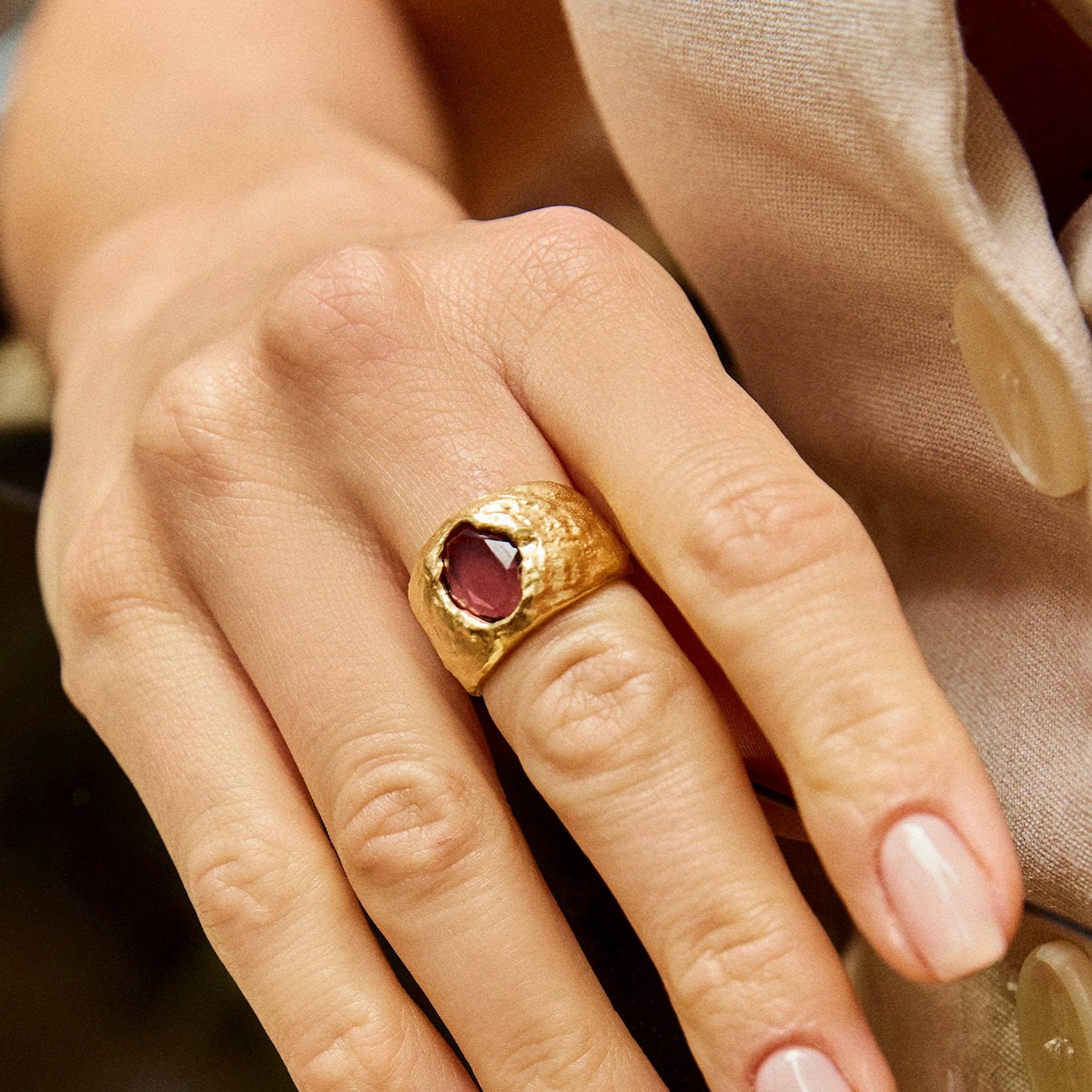 Agapé Carmen Rosewood Ring