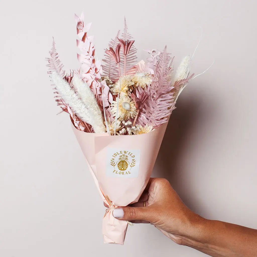 Blush Dried Flower Bouquet