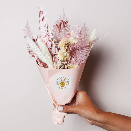 Blush Dried Flower Bouquet