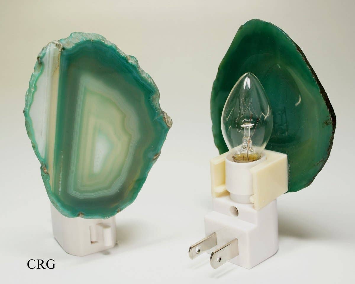 Green Agate Nightlight