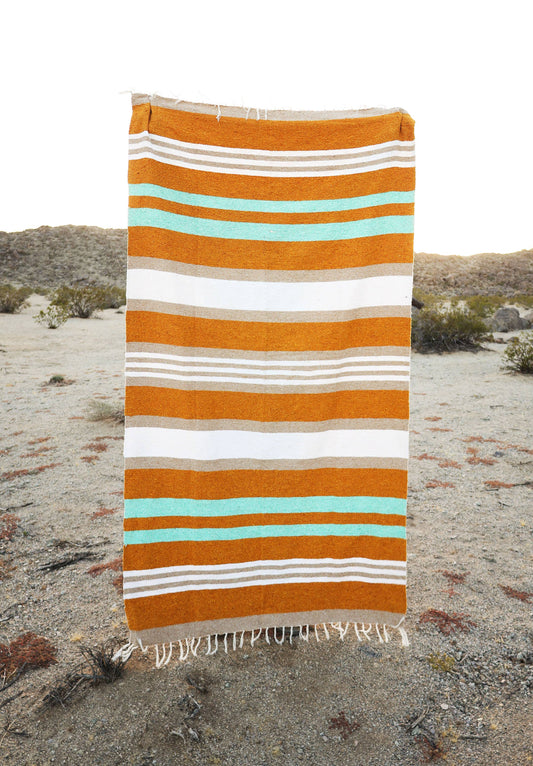 Tribe + True Poppy Handwoven Blanket