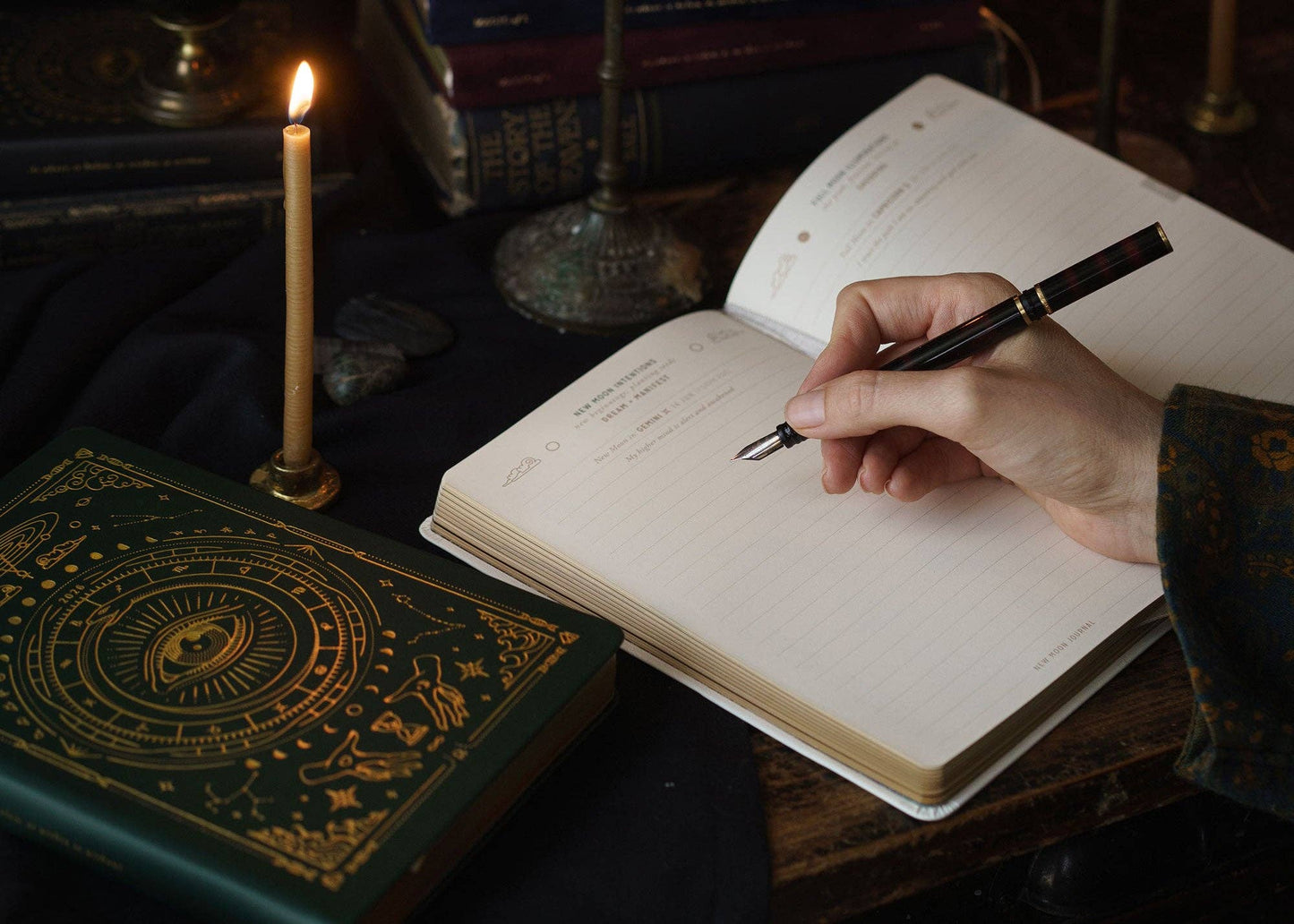 2026 Astrological Almanac & Guidebook - Deep Moss