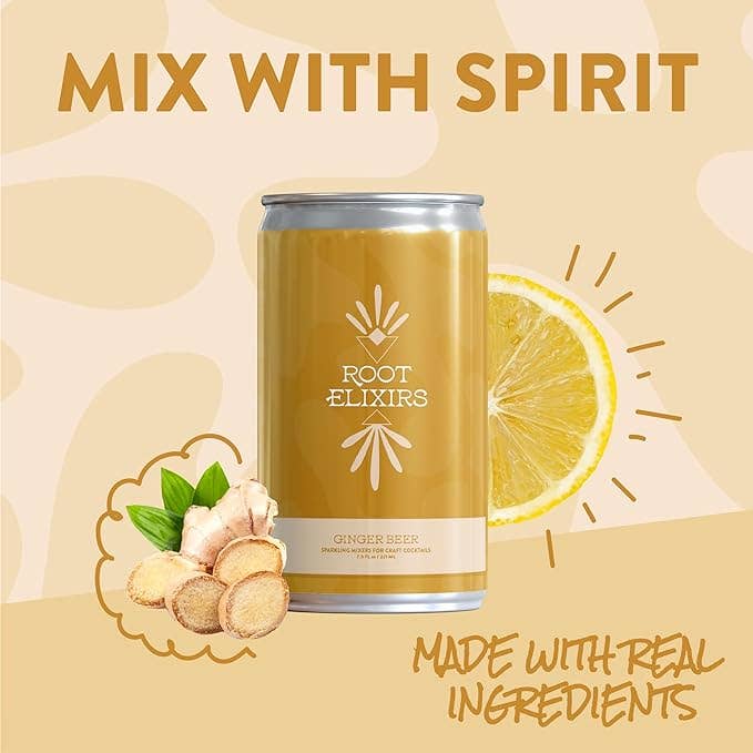 Root Elixirs Sparkling Ginger Beer