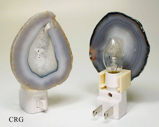 Gray Agate Nightlight