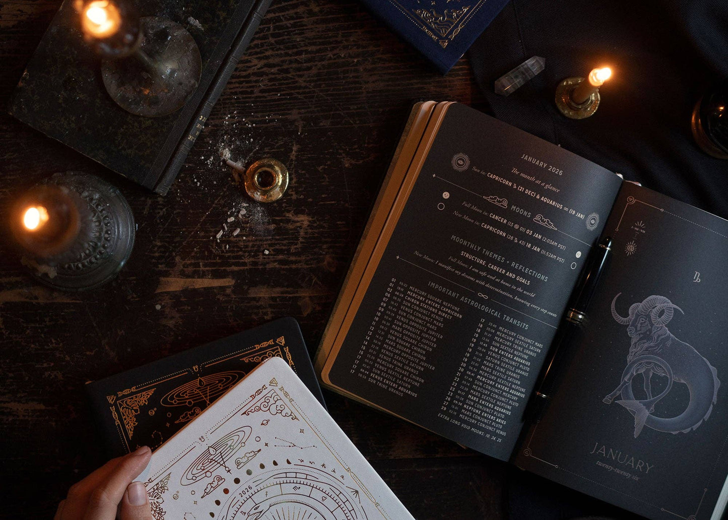 2026 Astrological Almanac & Guidebook - Midnight Velvet
