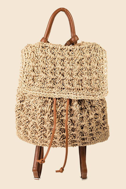 Straw Backpack