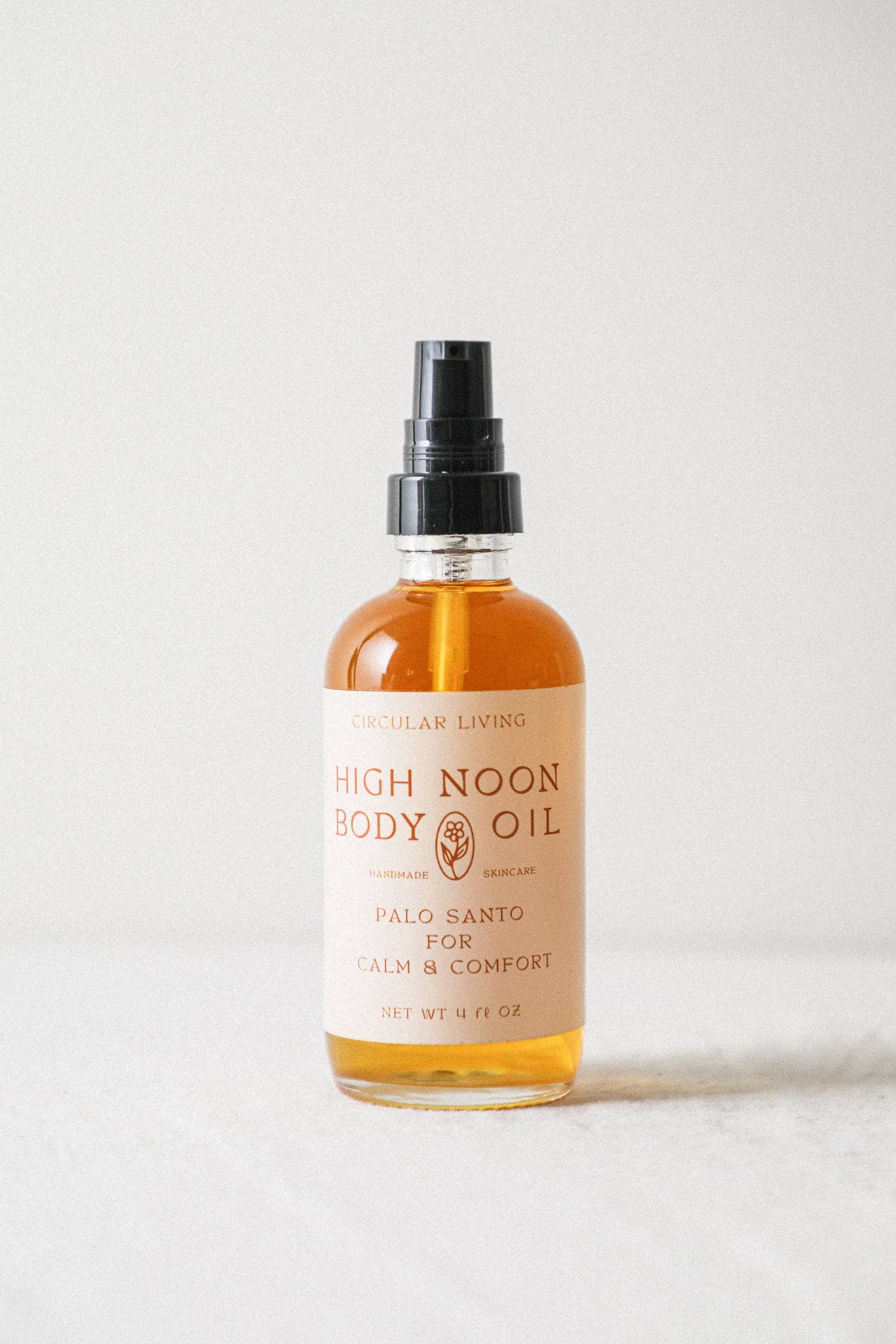 Organic High Noon Body Oil: Palo Santo