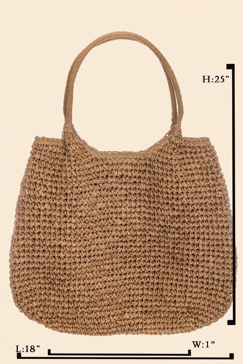 Straw Tote Bag