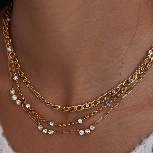 Gold Layered  Necklaces