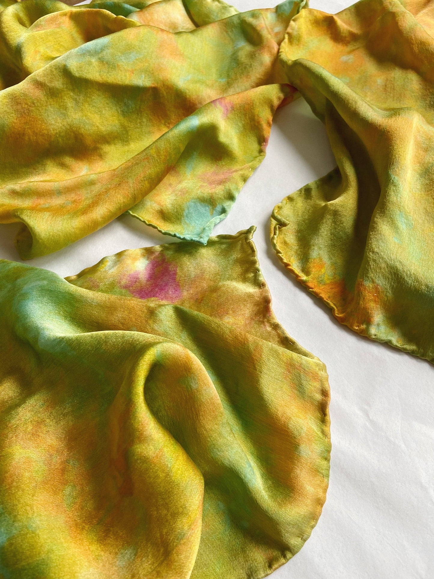 Water Lily Silk Scarf