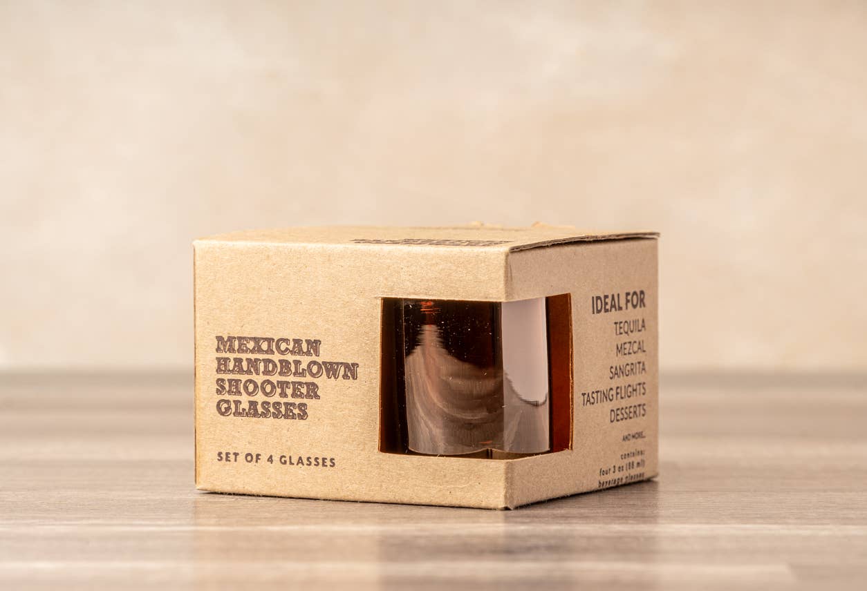 Handblown Shot Glasses