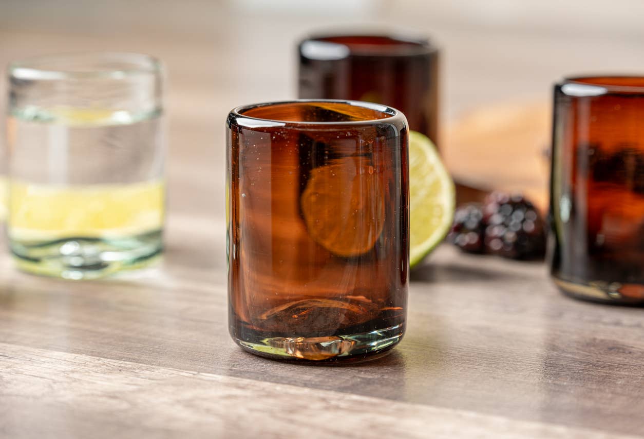 Handblown Shot Glasses