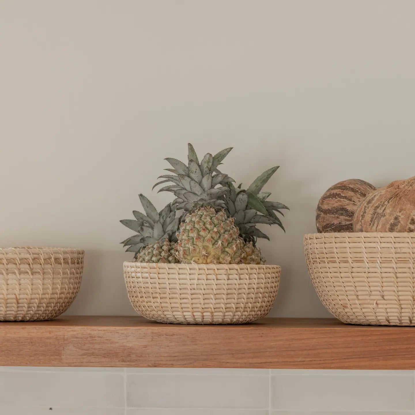 Rattan Nesting Bowls